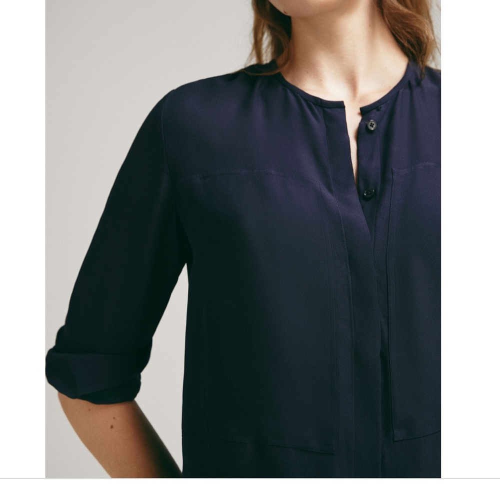 Massimo dutti blue top
